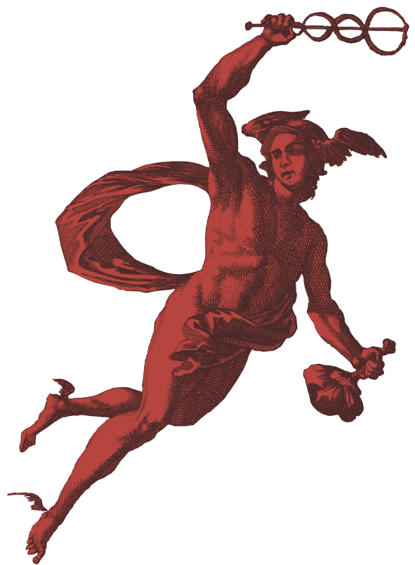 Hermes statue illustration